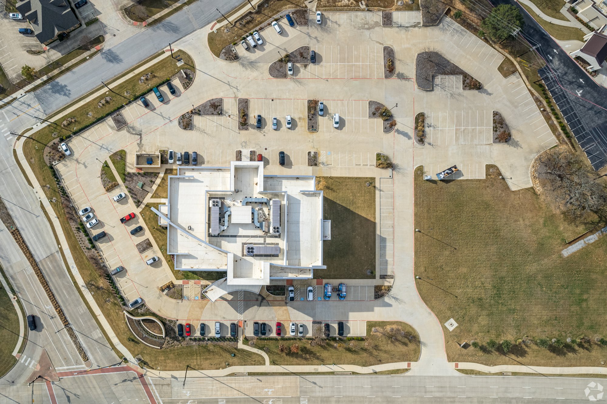Chapel Crossing Aerial